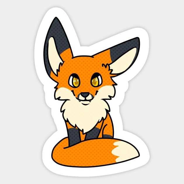 Sly Fox Sticker by Catbreon